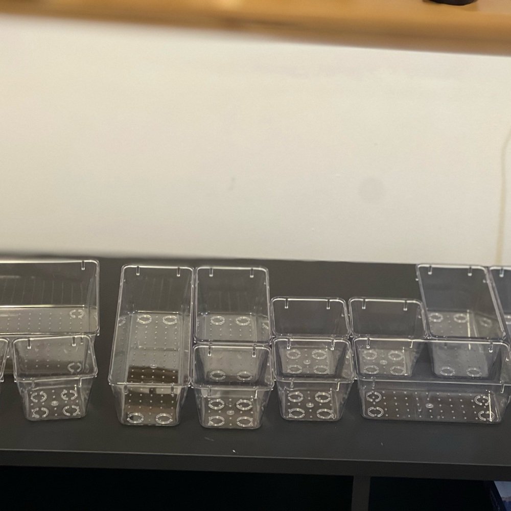 Make up drawer organizers
